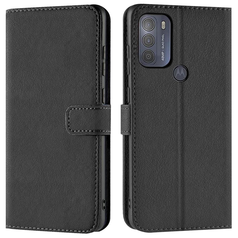 Basic Wallet für Motorola Moto G50 in Schwarz