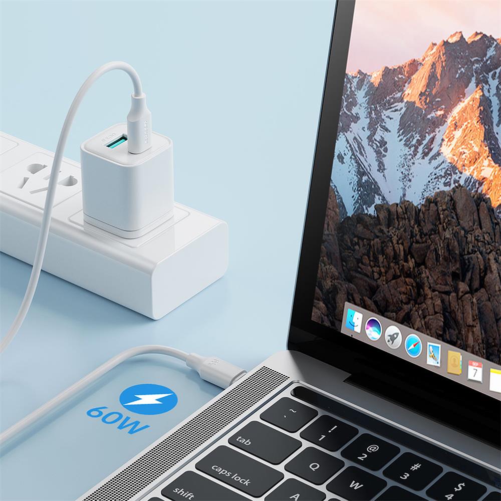 Joyroom USB Kabel - USB C auf USB C - 1M in Weiss