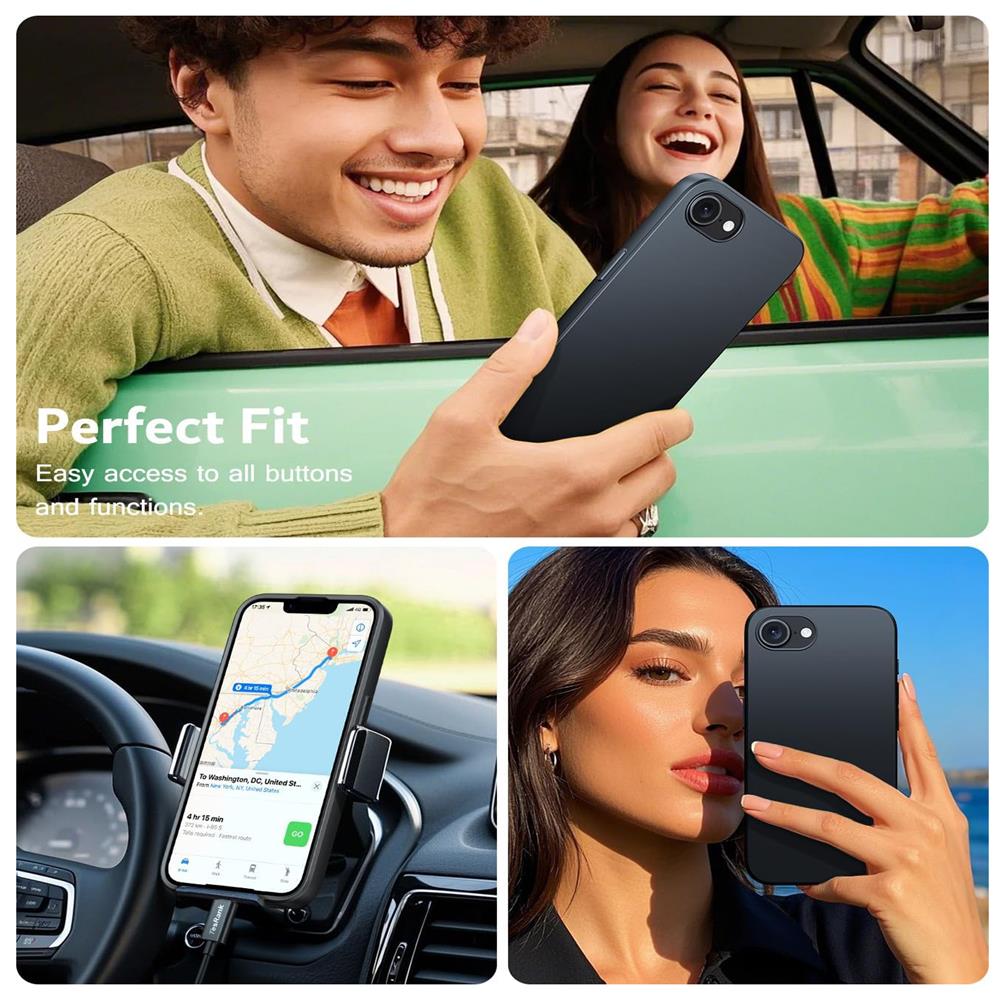 Classic TPU für Apple iPhone 17e in Schwarz