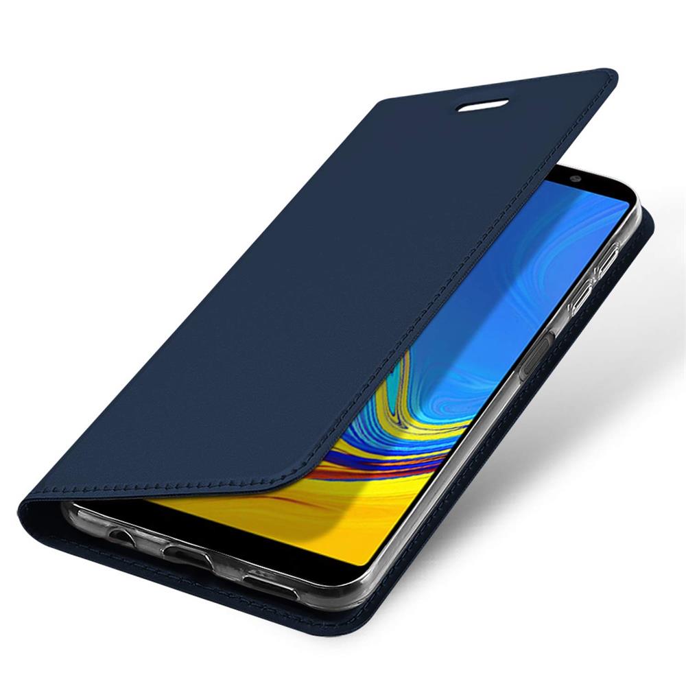 Electroplated Flip für Samsung Galaxy A9 2018 in Blau