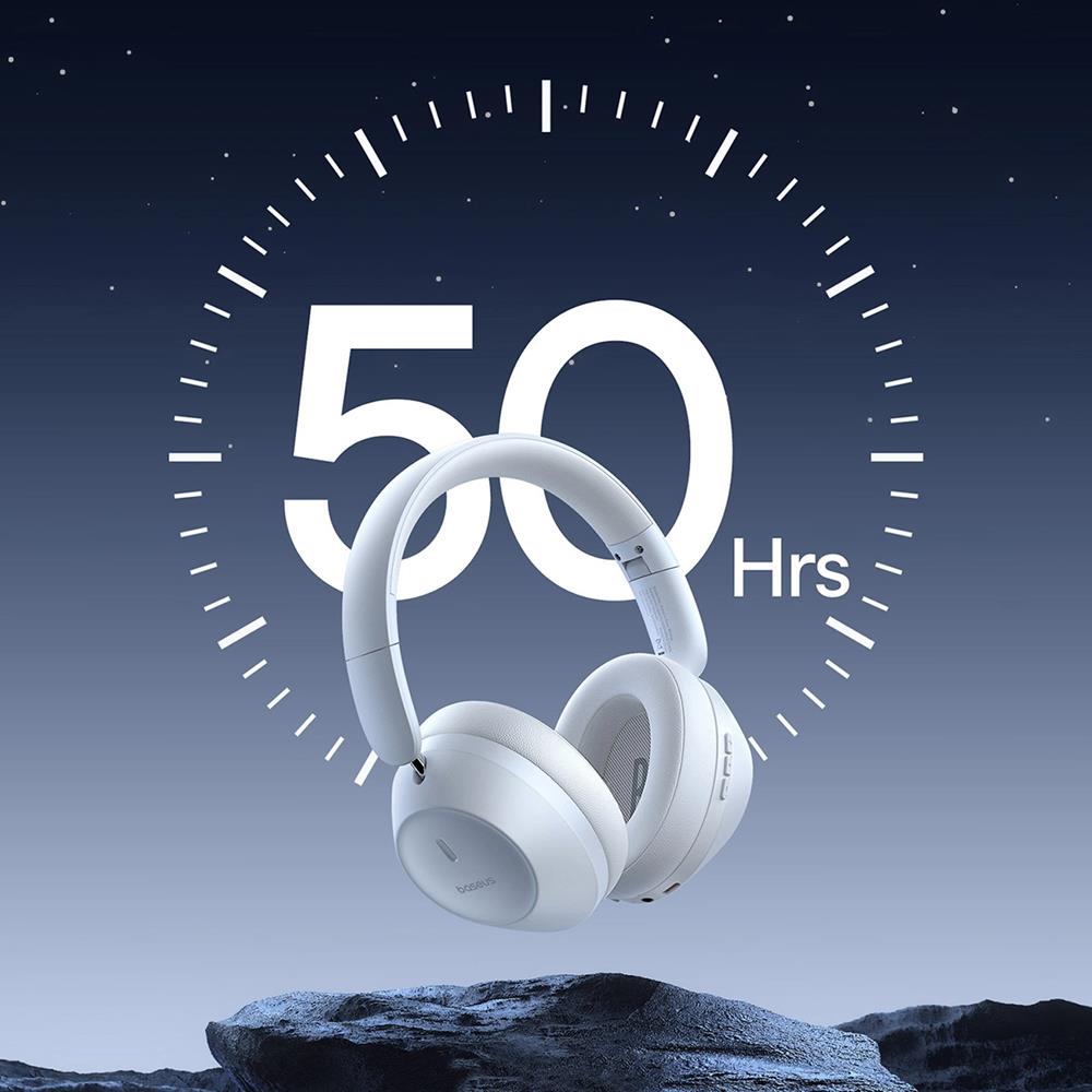 Baseus Body Shaking Wireless Kopfhörer in Weiss