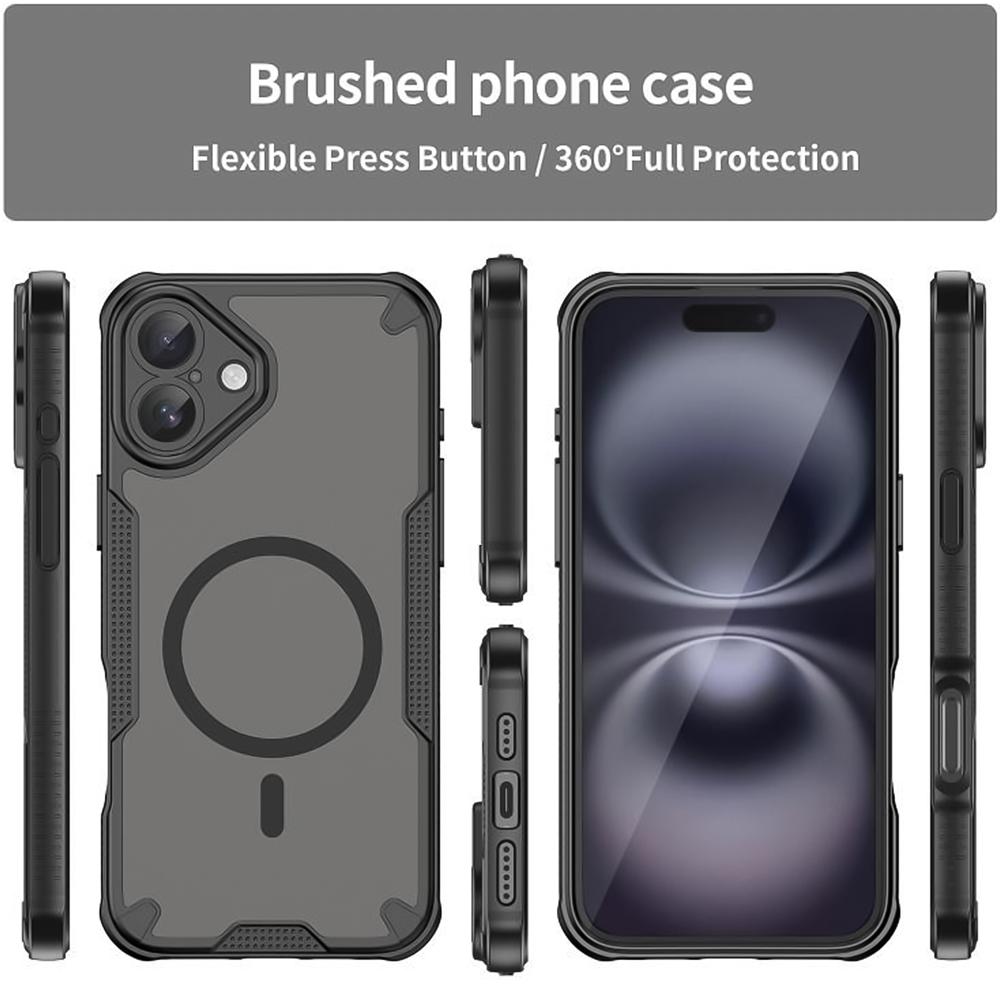 Defender Case für Apple iPhone 16 in Schwarz