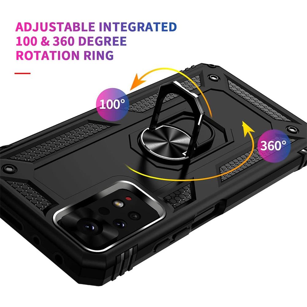 Army Case für Xiaomi Redmi Note 11 Pro / Pro 5G in Schwarz