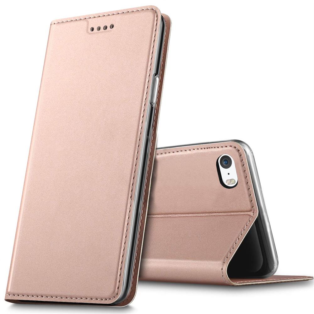 Electroplated Flip für Apple iPhone 5 / 5s / SE in Rosegold