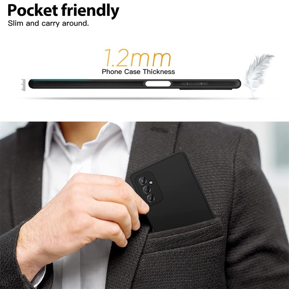 Classic TPU für Samsung Galaxy M52 5G in Schwarz