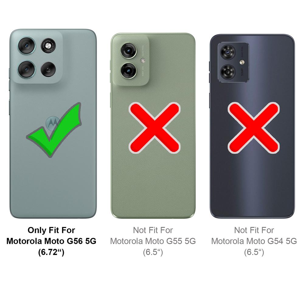 Zoya TPU für Motorola Moto G56 in Schwarz