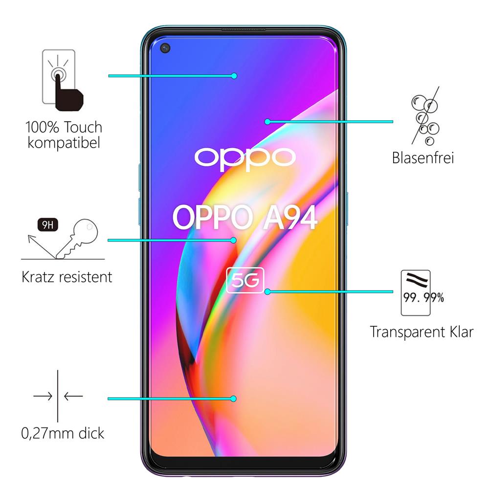 Glas 2in1 für OPPO A94 5G