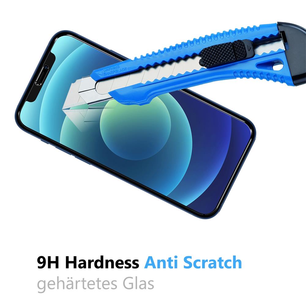 4in1 Glas Set für Apple iPhone 12