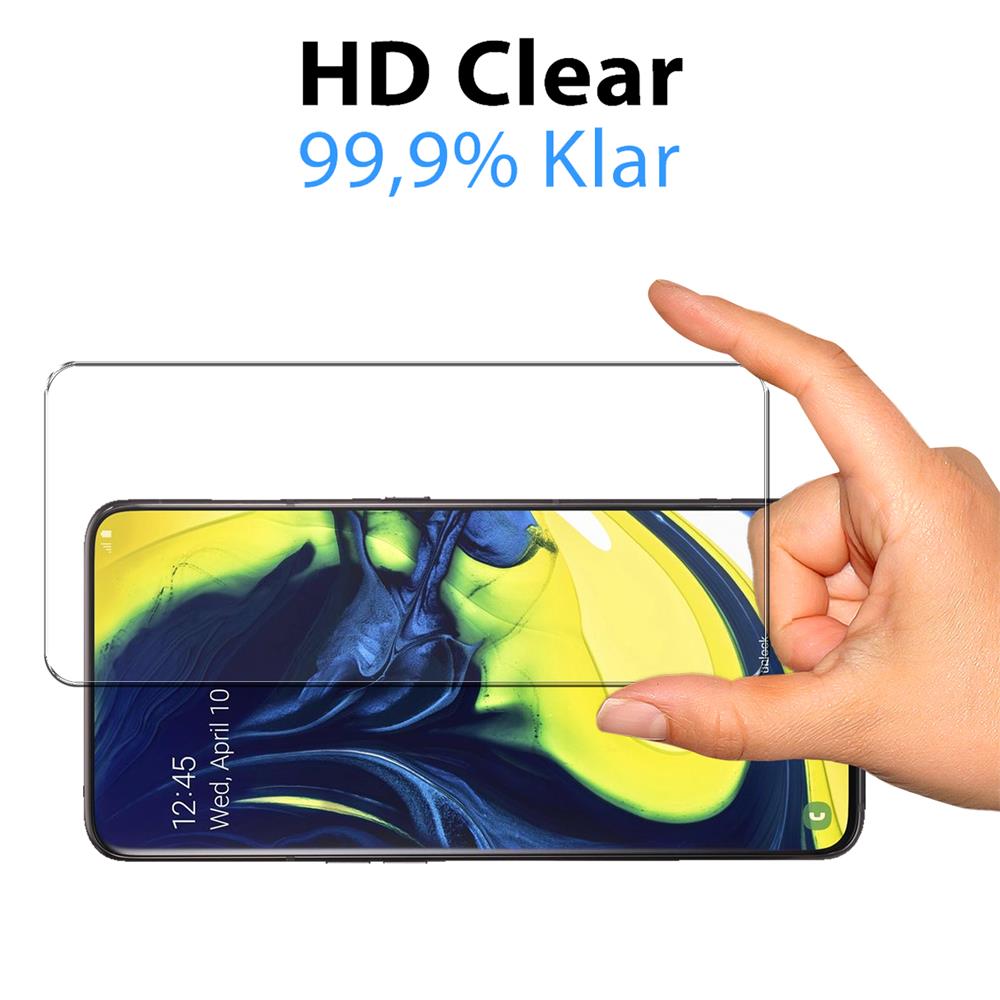 Glas 2in1 für Samsung Galaxy A80