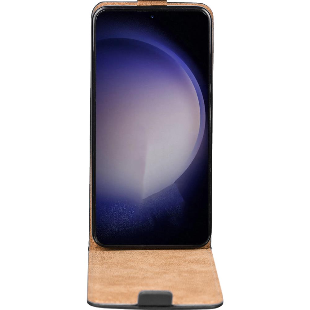 Basic Flip für Samsung Galaxy S23 Ultra in Schwarz
