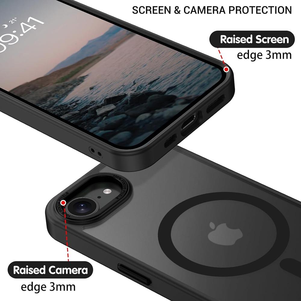 Frame Case für Apple iPhone 17e in Schwarz