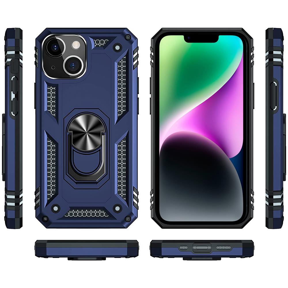 Army Case für Apple iPhone 15 Plus in Blau