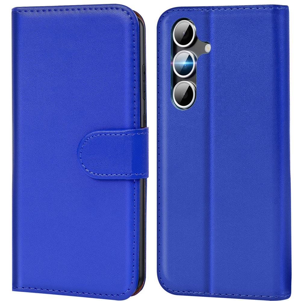 Basic Wallet für Samsung Galaxy S25 Plus in Blau
