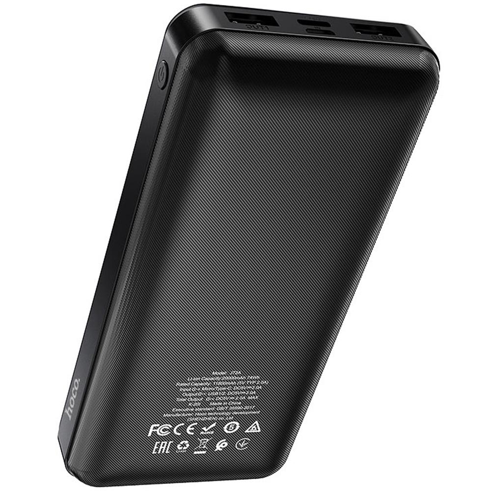 Power Bank - Hoco - J72A - 20000 mAh in Schwarz