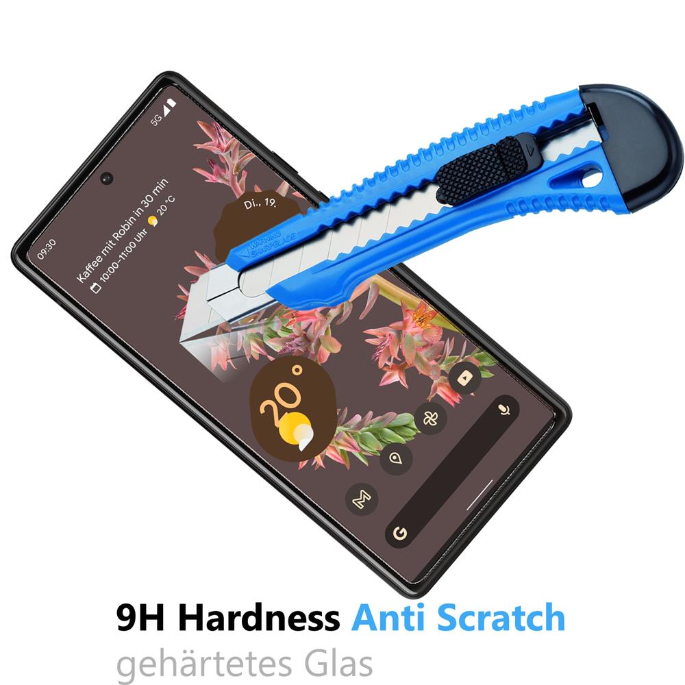 4in1 Glas Set für Google Pixel 6