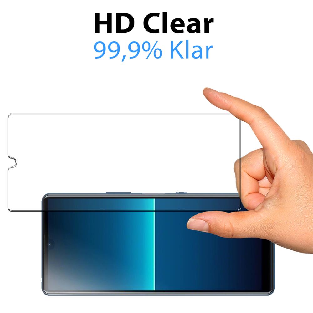 Glas 2in1 für Sony Xperia L4