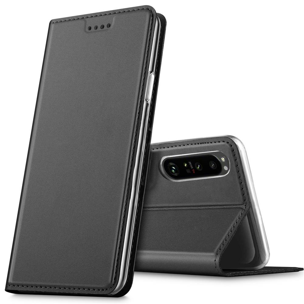 Electroplated Flip für Sony Xperia 5 IV in Schwarz