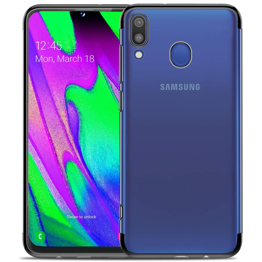 Zero Edge Color für Samsung Galaxy A40 in Schwarz