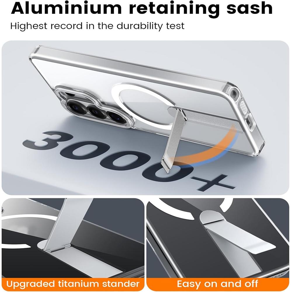 Kickstand TPU für Samsung Galaxy S26 Ultra in Transparent