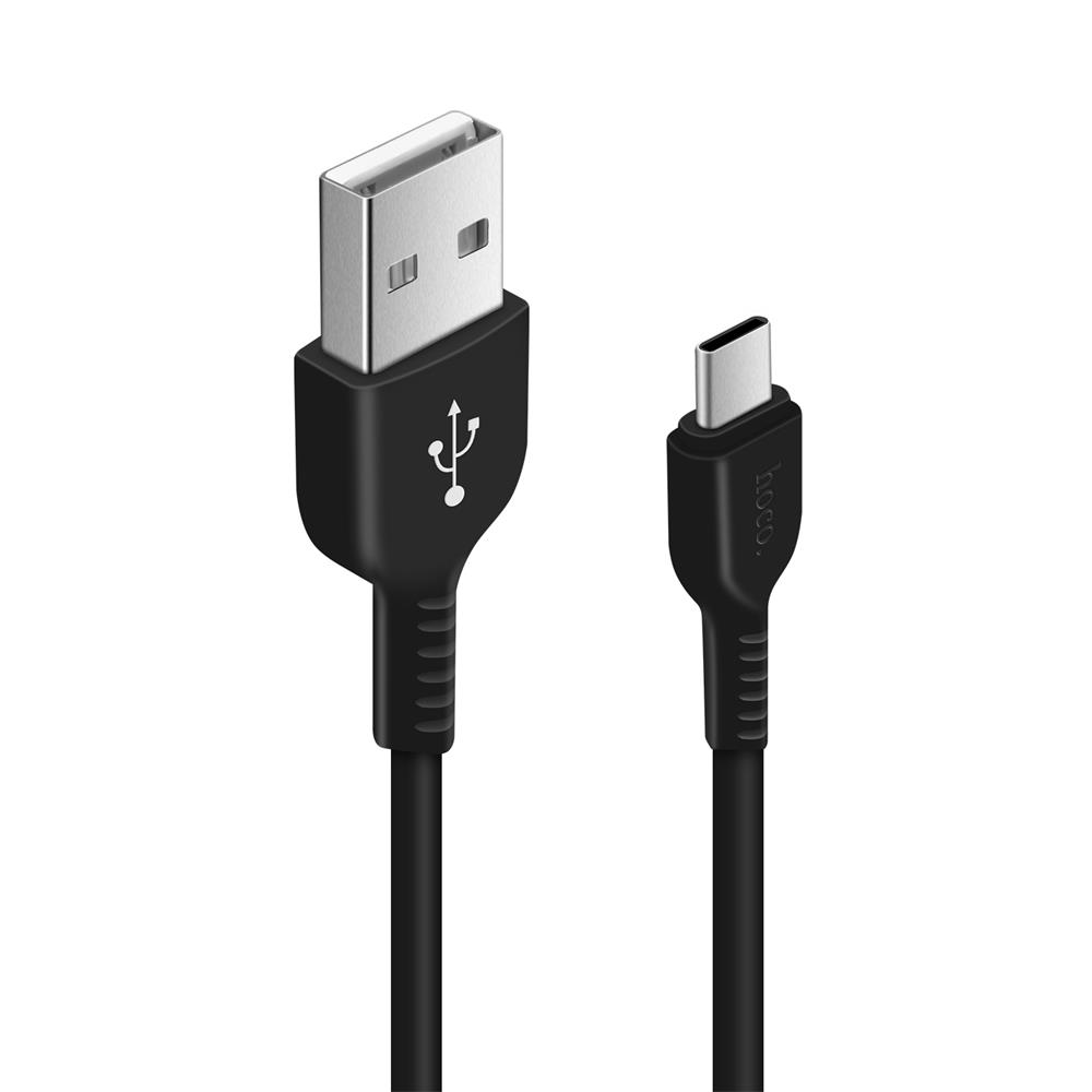 Hoco USB Kabel - X20 Type C - 3M in Schwarz