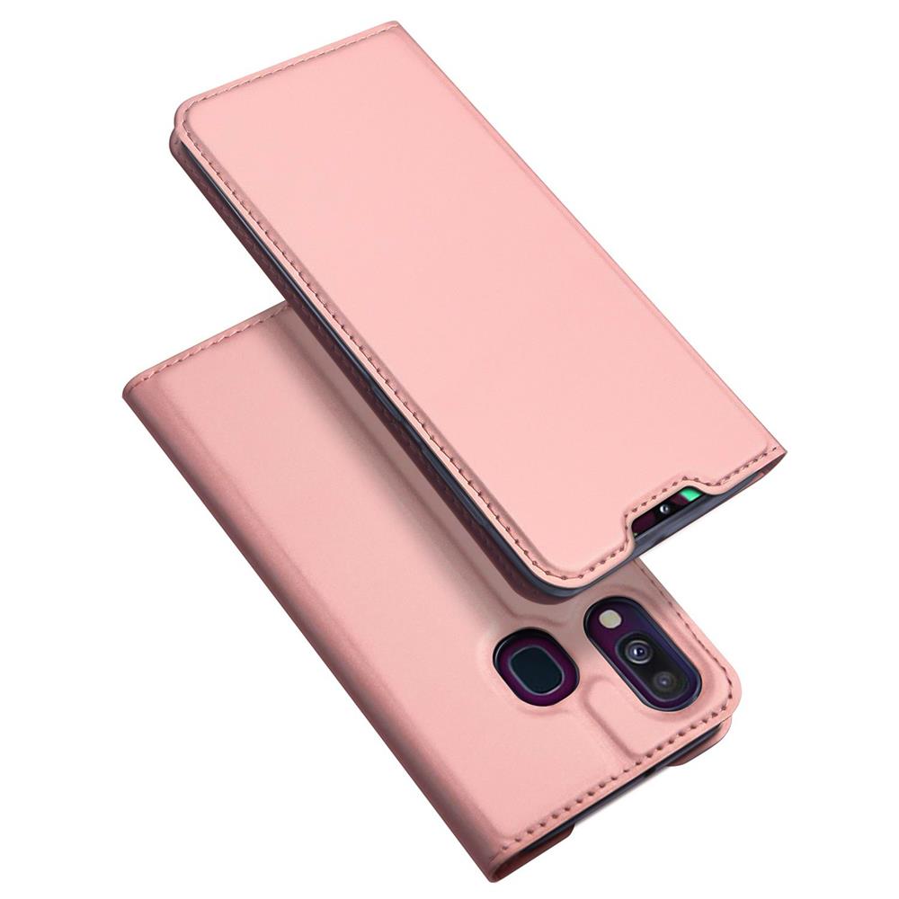 Electroplated Flip für Samsung Galaxy A40 in Rosegold