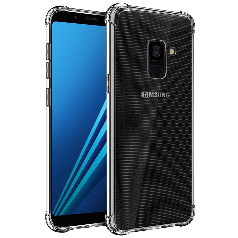 Rugged TPU für Samsung Galaxy A8 2018 in Transparent