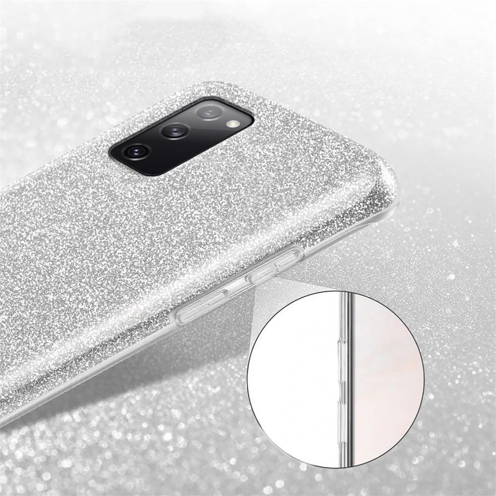 Shiny TPU für Samsung Galaxy S20 Plus in Silber