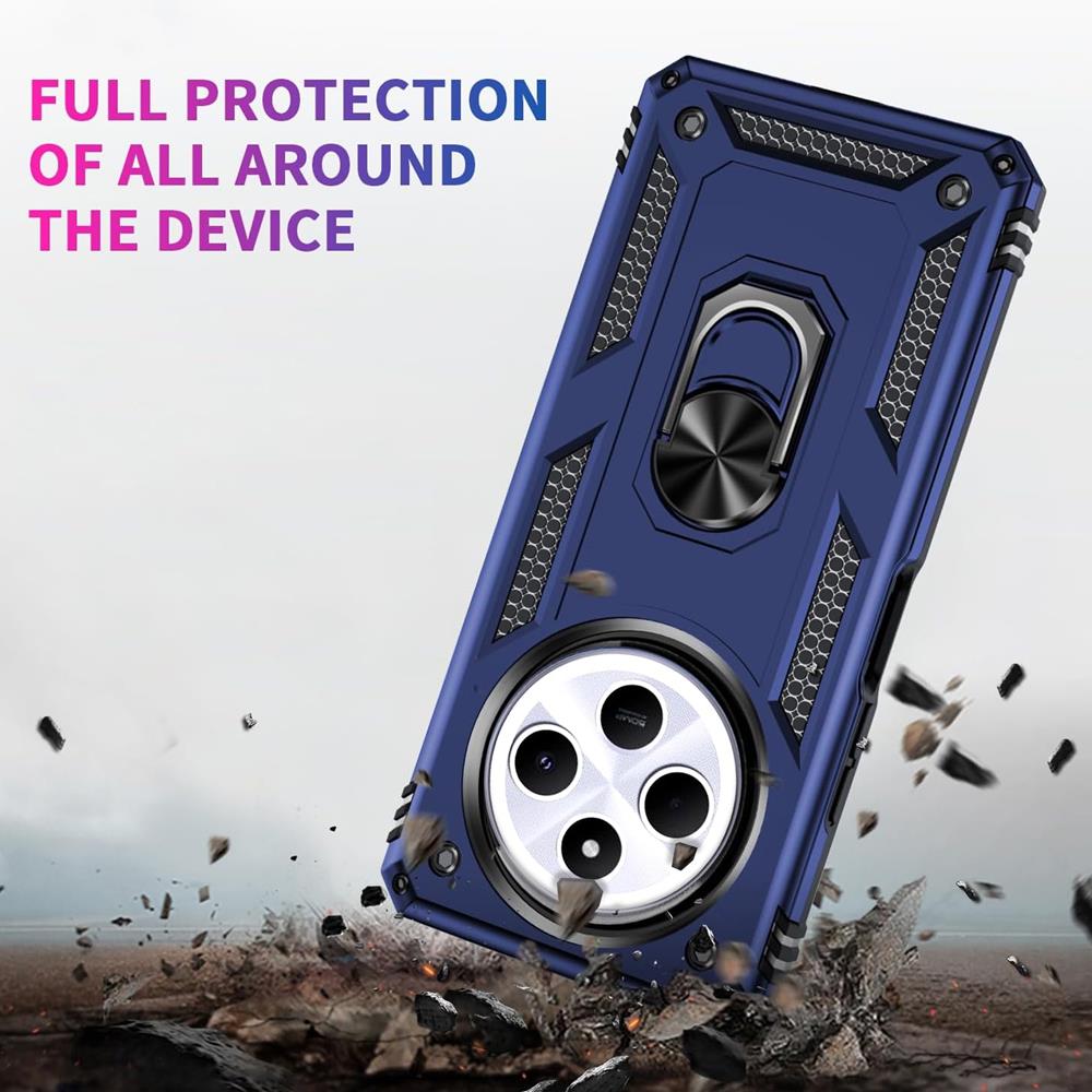 Army Case für Xiaomi Redmi 14C / Poco C75 in Blau