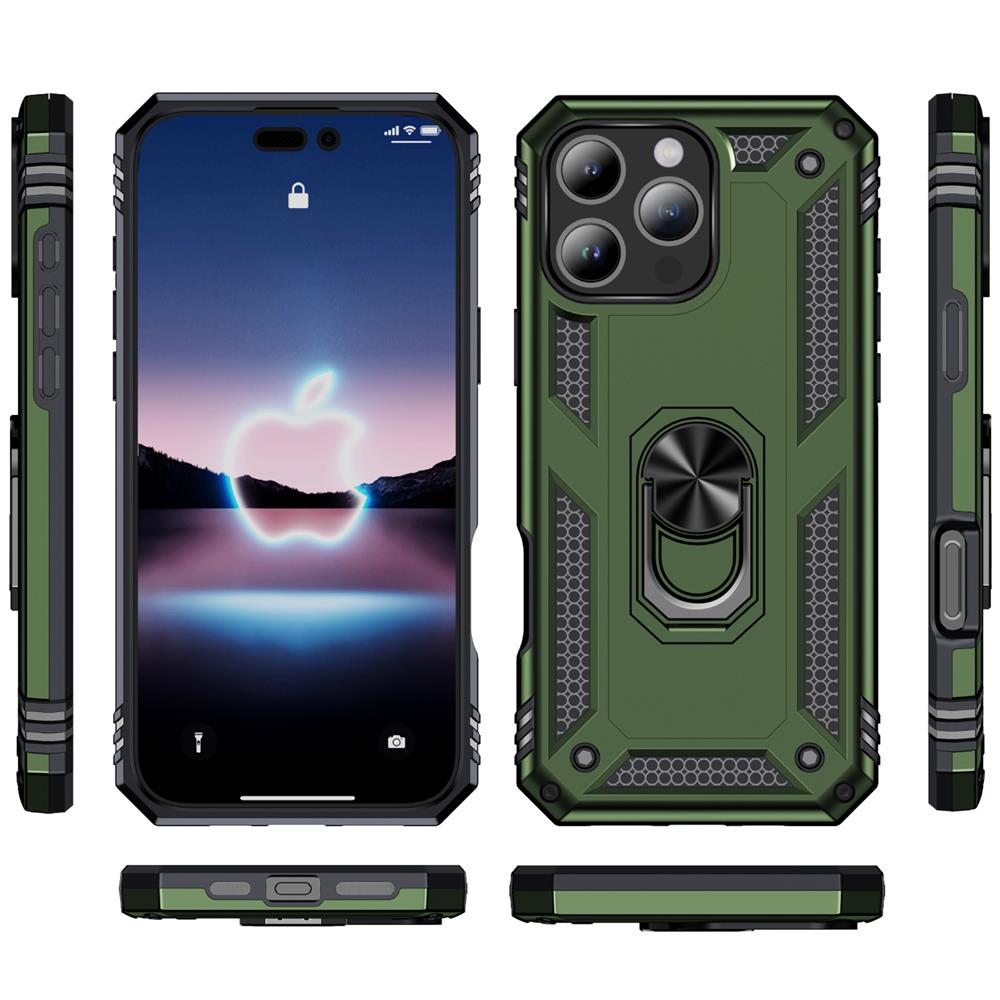 Army Case für Apple iPhone 16 Pro Max in Grün
