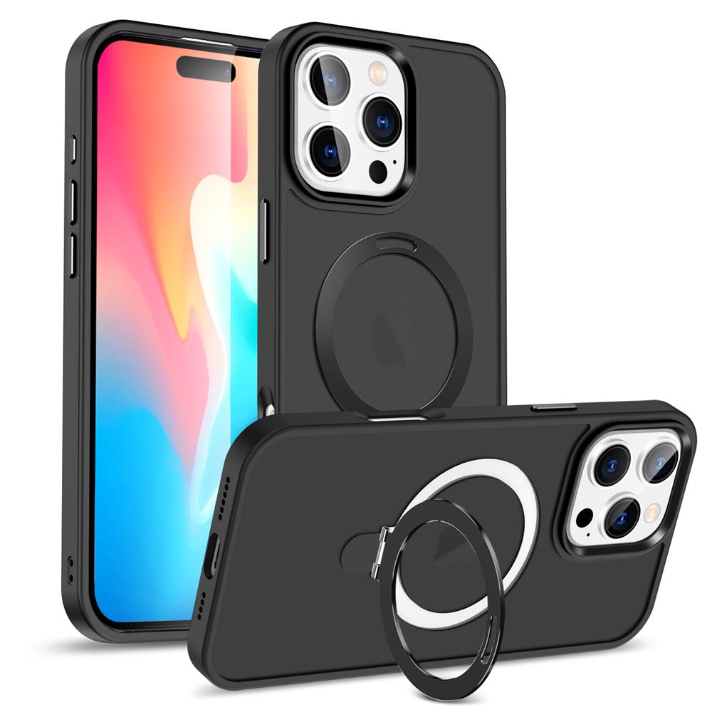 Skin MagSafe für Apple iPhone 16 Pro Max in Schwarz