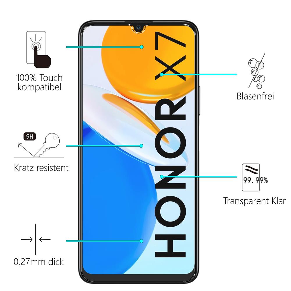 Glas 2in1 für Honor X7