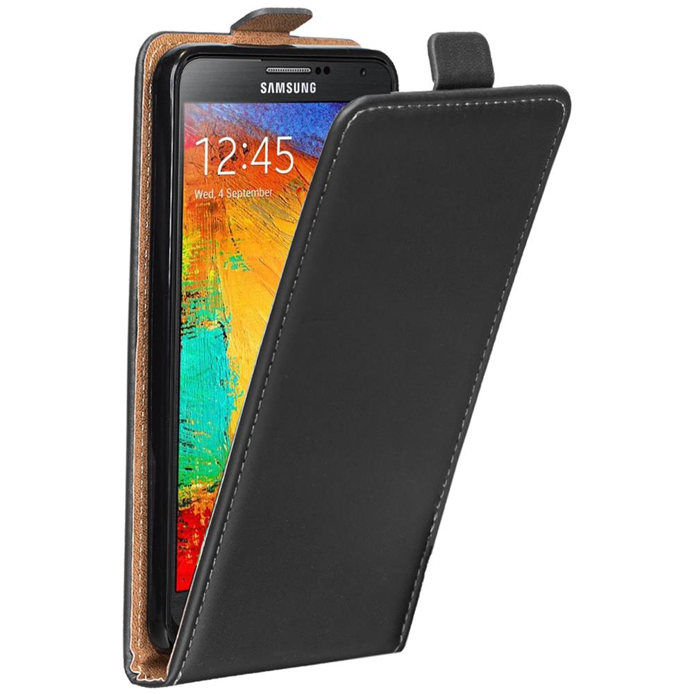 Basic Flip für Samsung Galaxy Note 3 in Schwarz
