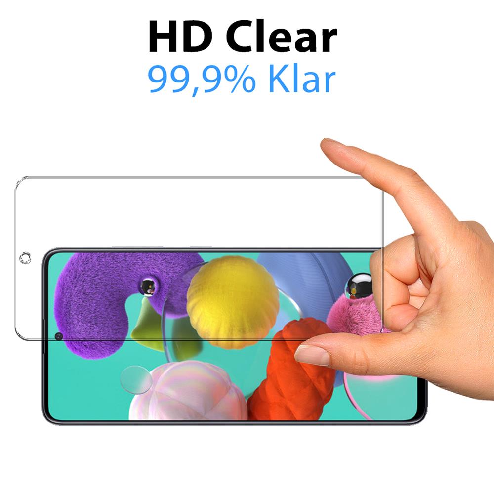 Glas 2in1 für Samsung Galaxy A51