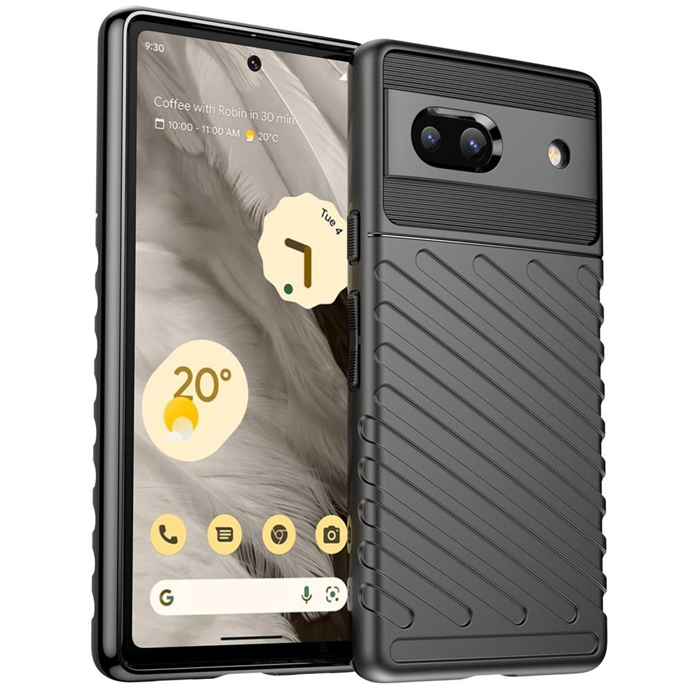 Thunder Case für Google Pixel 7a in Schwarz