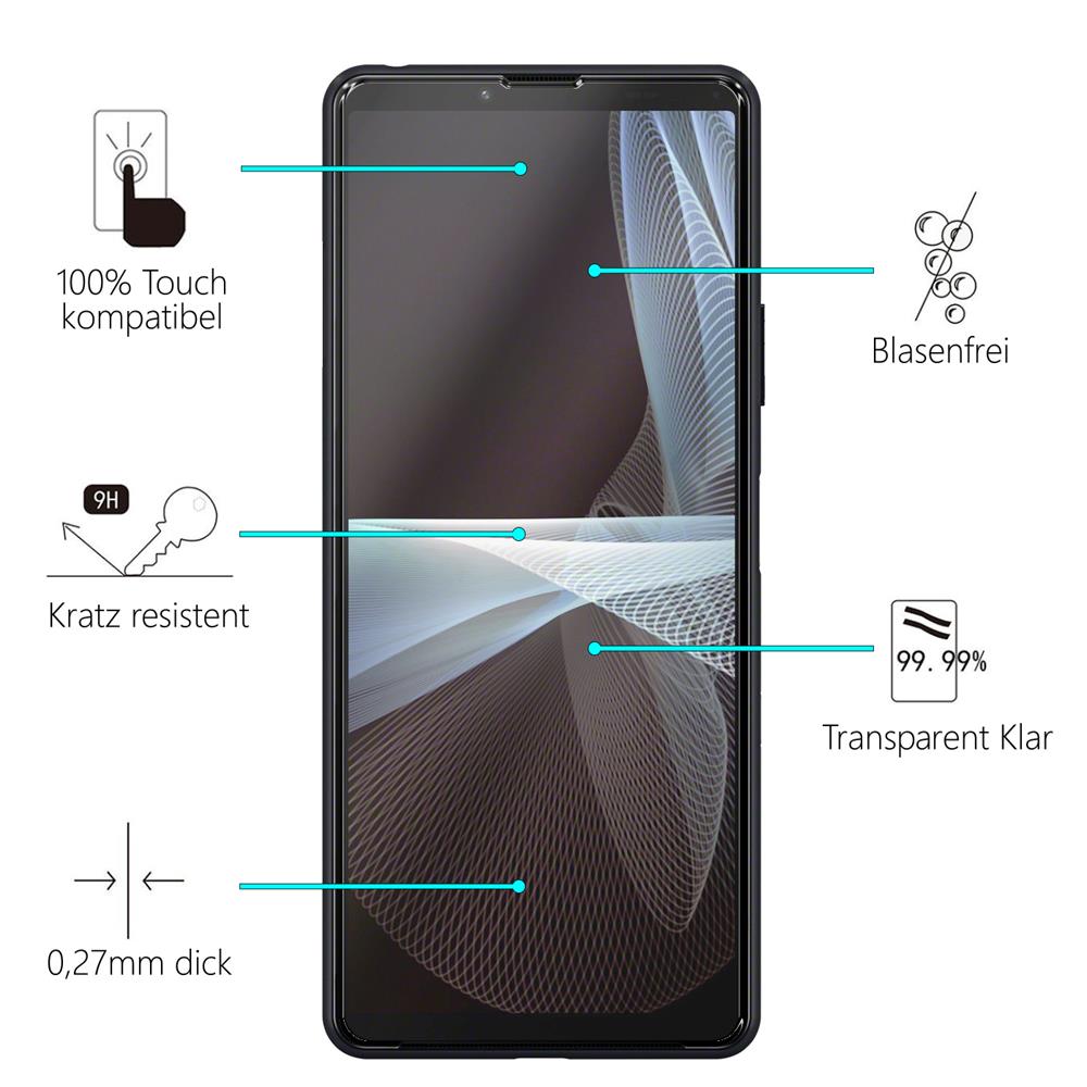 Glas 2in1 für Sony Xperia 10 V