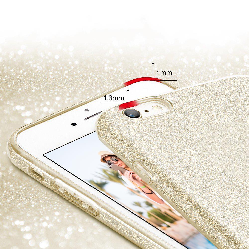 Shiny TPU für Apple iPhone 6 Plus / 6S Plus in Gold