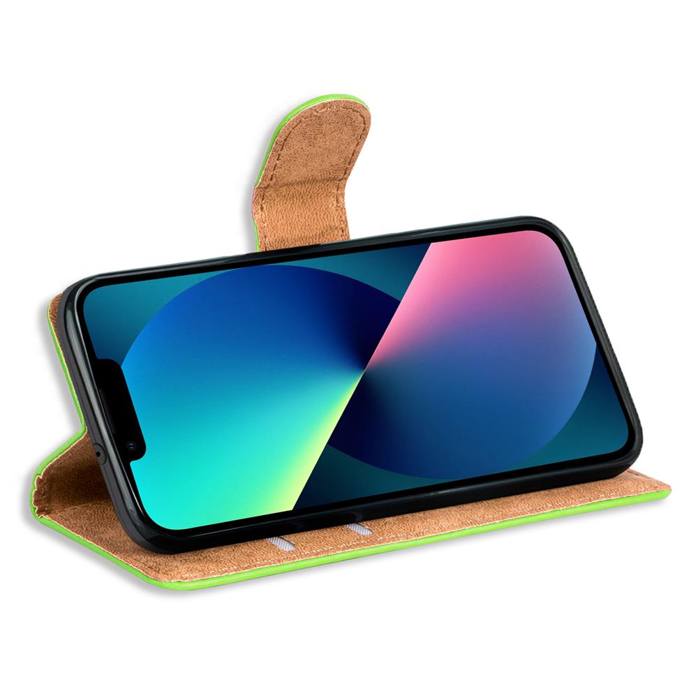 Basic Wallet für Apple iPhone 14 Plus in Grün