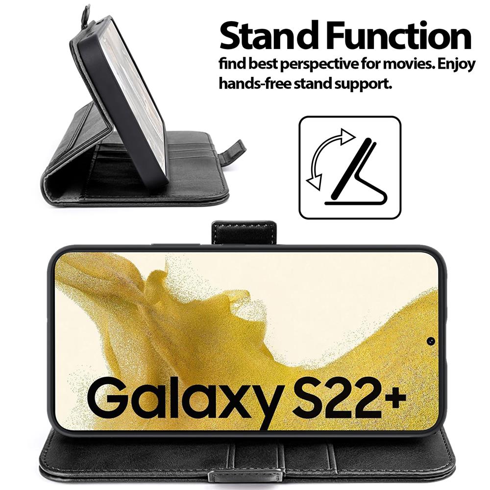 Nathy Wallet für Samsung Galaxy S22 Plus in Schwarz