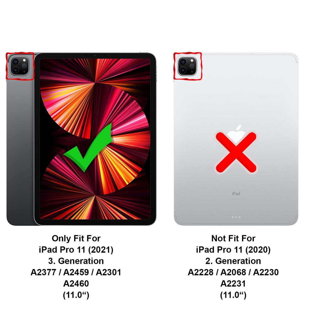 Rugged TPU Tab für Apple iPad Pro 11 (2021) in Transparent