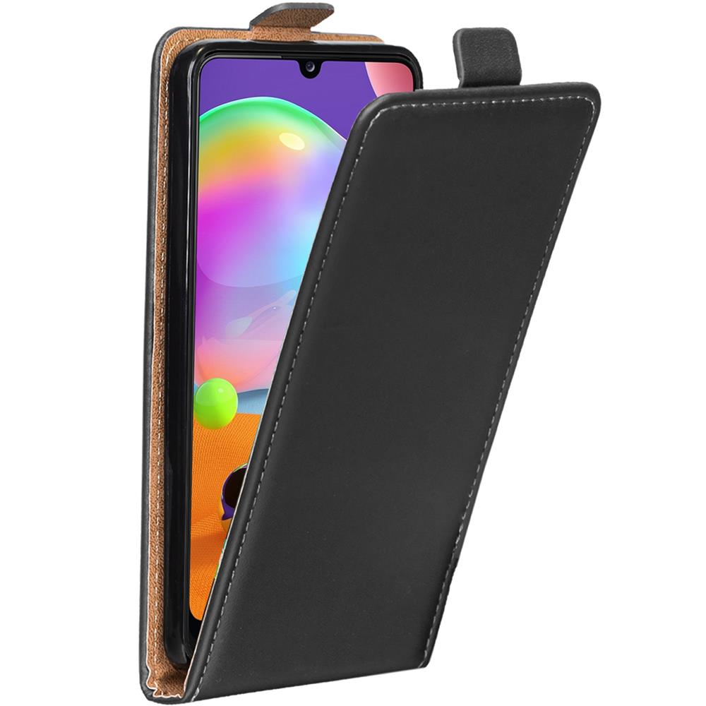 Basic Flip für Samsung Galaxy A31 in Schwarz