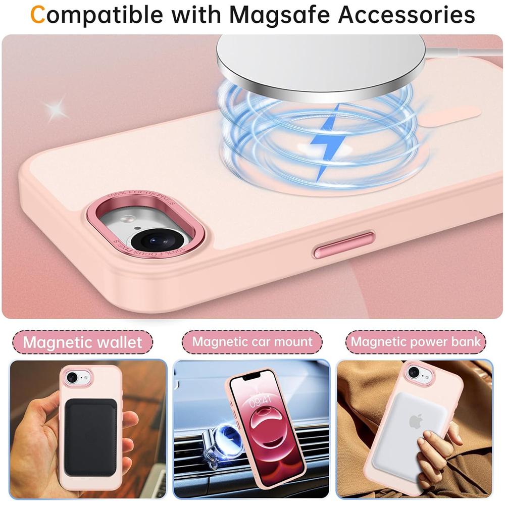 Frame Case für Apple iPhone 17e in Rosa