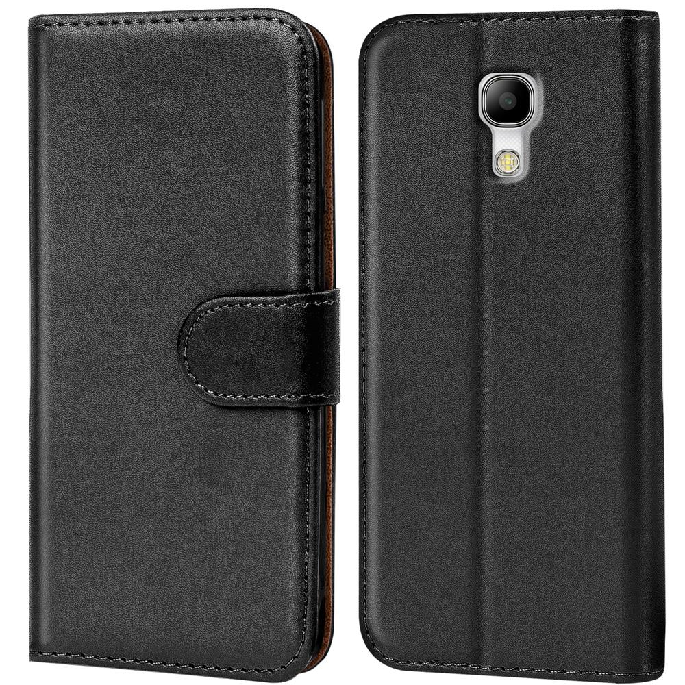 Basic Wallet für Samsung Galaxy S4 Mini in Schwarz