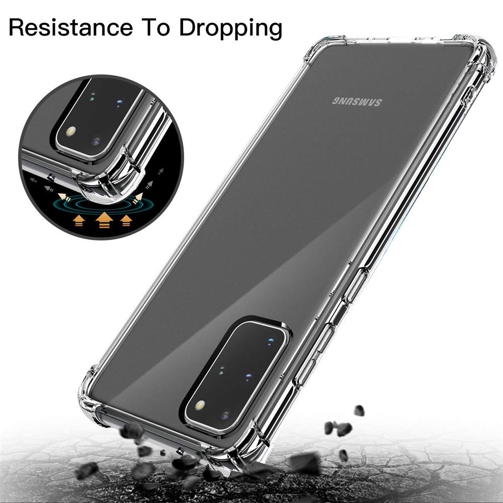 Rugged TPU für Samsung Galaxy S20 Ultra in Transparent