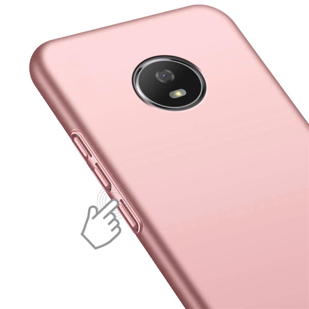 Classic Plain für Motorola/Lenovo Moto G4 / G4 Plus in Rosegold