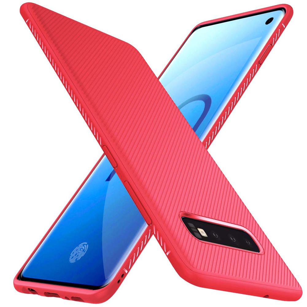 Fancy Case für Samsung Galaxy S10 Plus in Rot
