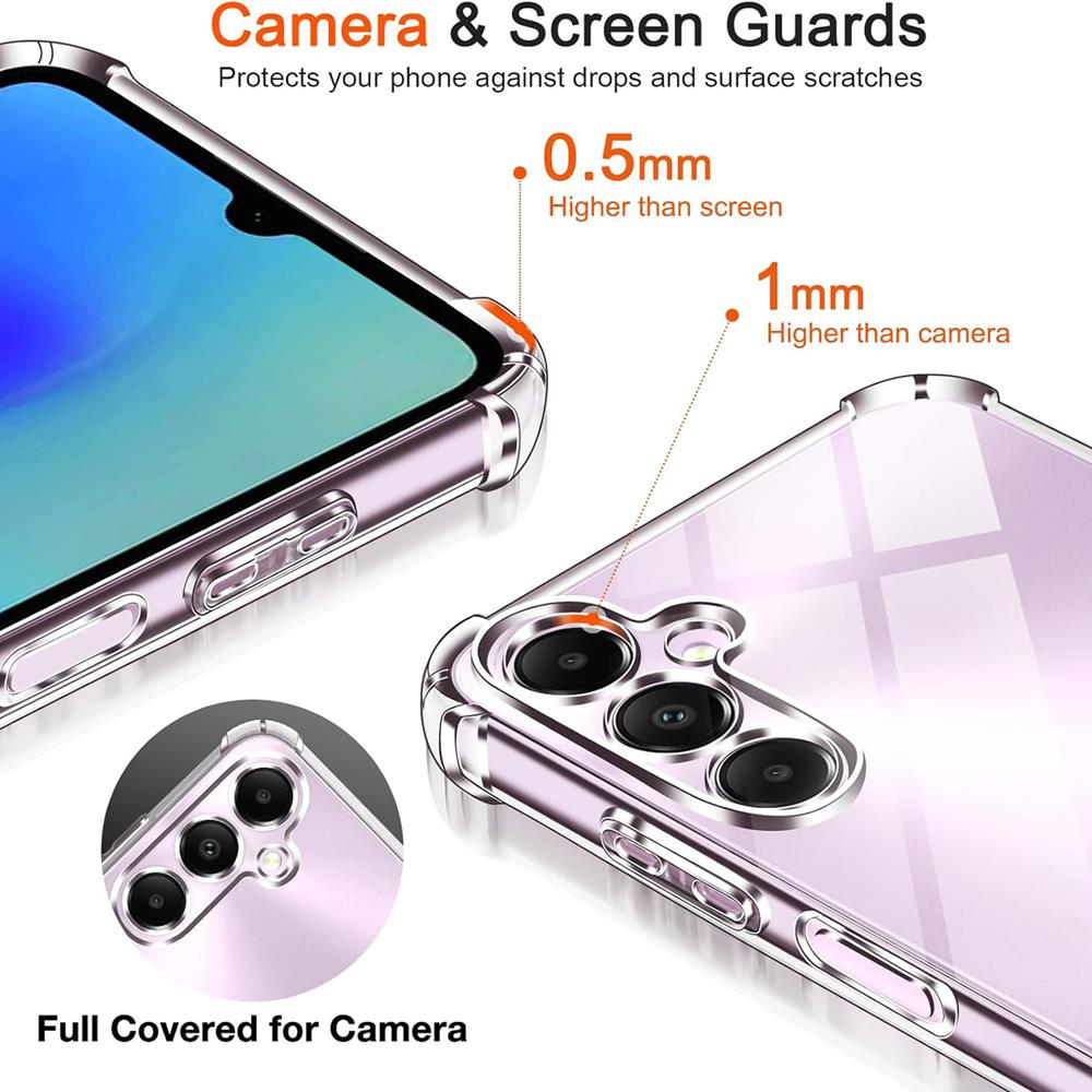 Rugged TPU für Samsung Galaxy A05s in Transparent