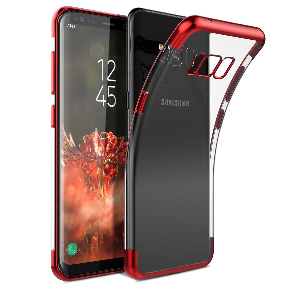 Zero Edge Color für Samsung Galaxy S8 Plus in Rot
