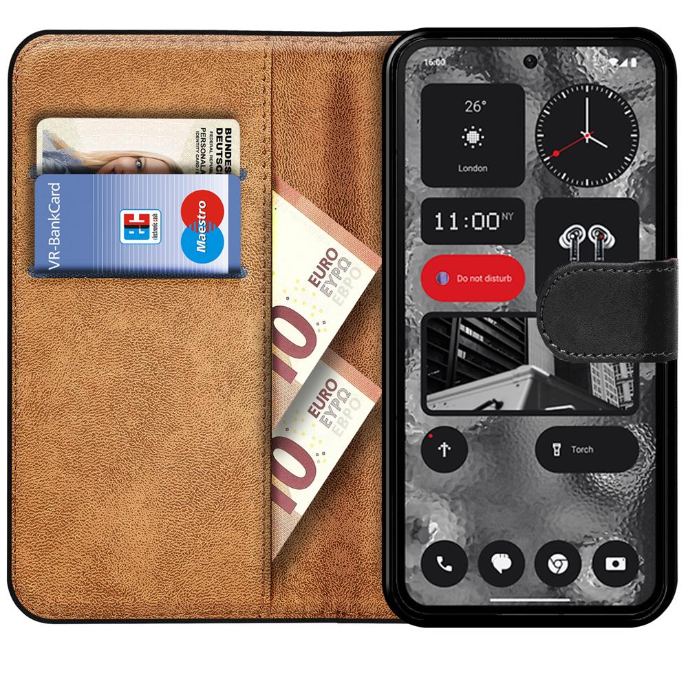 Basic Wallet für Nothing Phone 2 in Schwarz