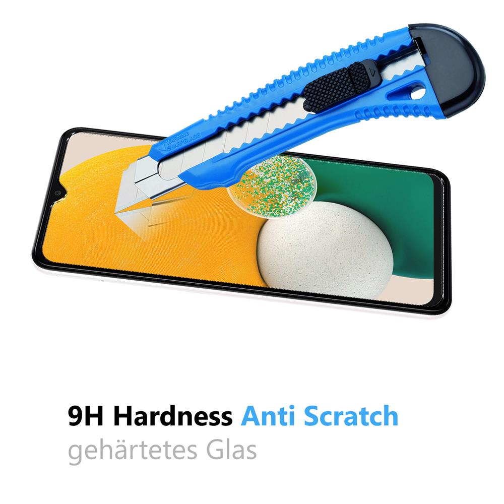 4in1 Glas Set für Samsung Galaxy A13 5G / A04s