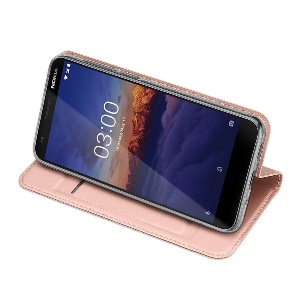Electroplated Flip für Nokia 3.1 in Rosegold